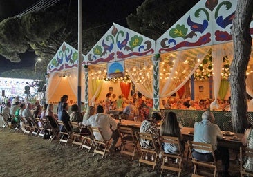 Mazagón celebra su feria de verano con una treintena de casetas y conciertos para todos los gustos