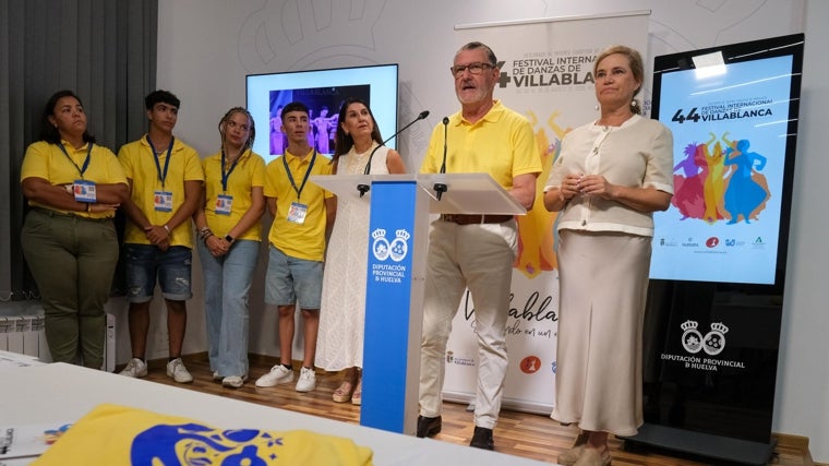 Un momento de la presentación del evento cultural