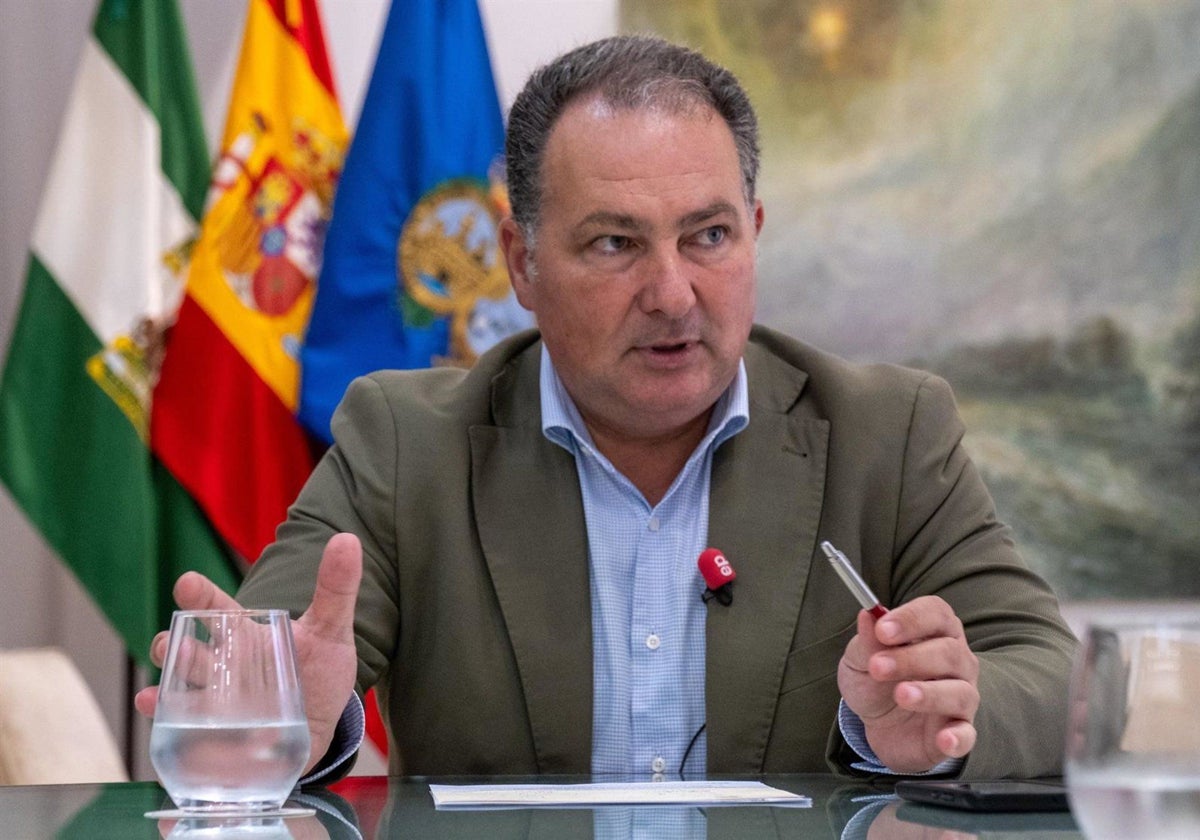 El presidente de la Diputación de Huelva, David Toscano