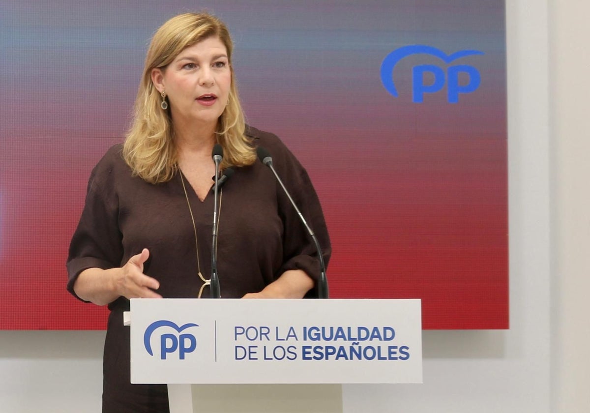 Berta Centeno, secretaria general del PP de Huelva
