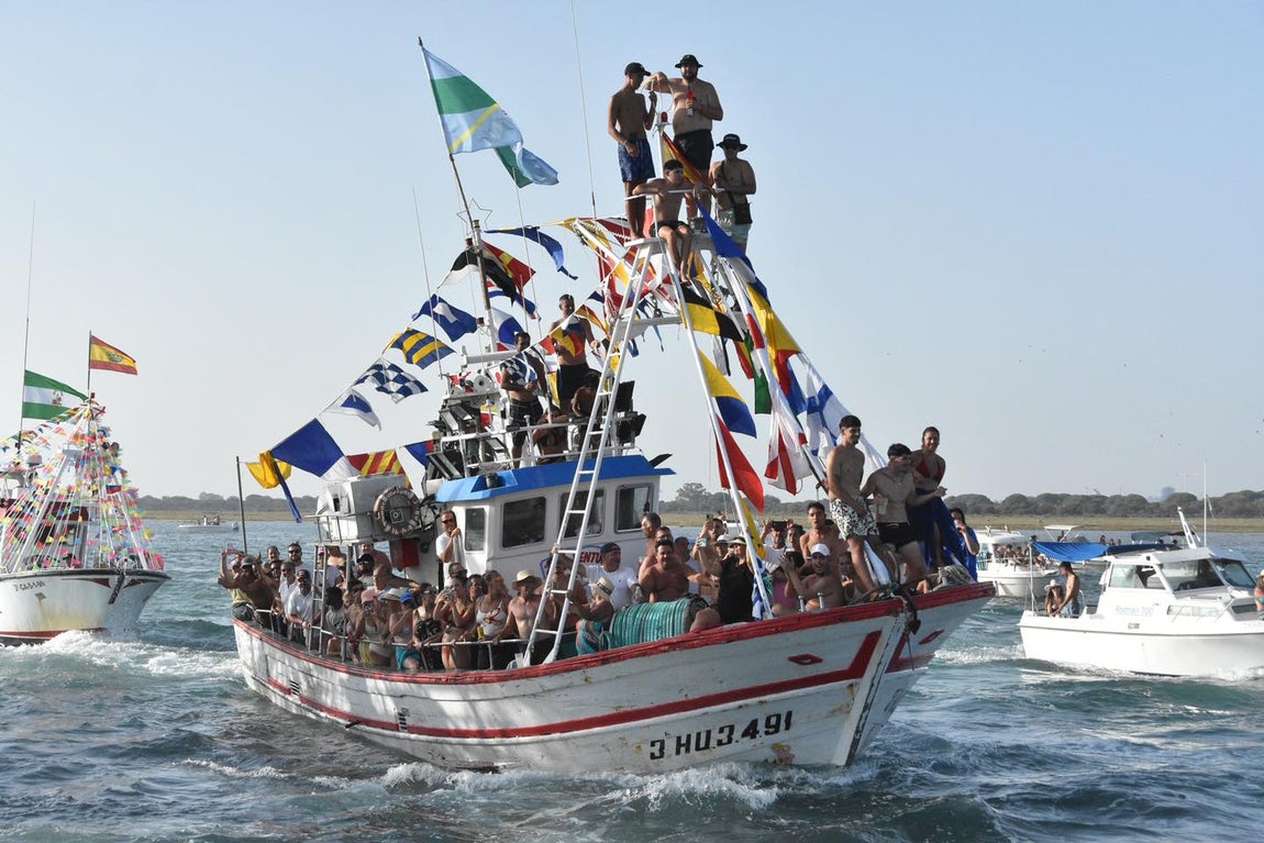 El día grande de las fiestas de Punta Umbría, en imágenes