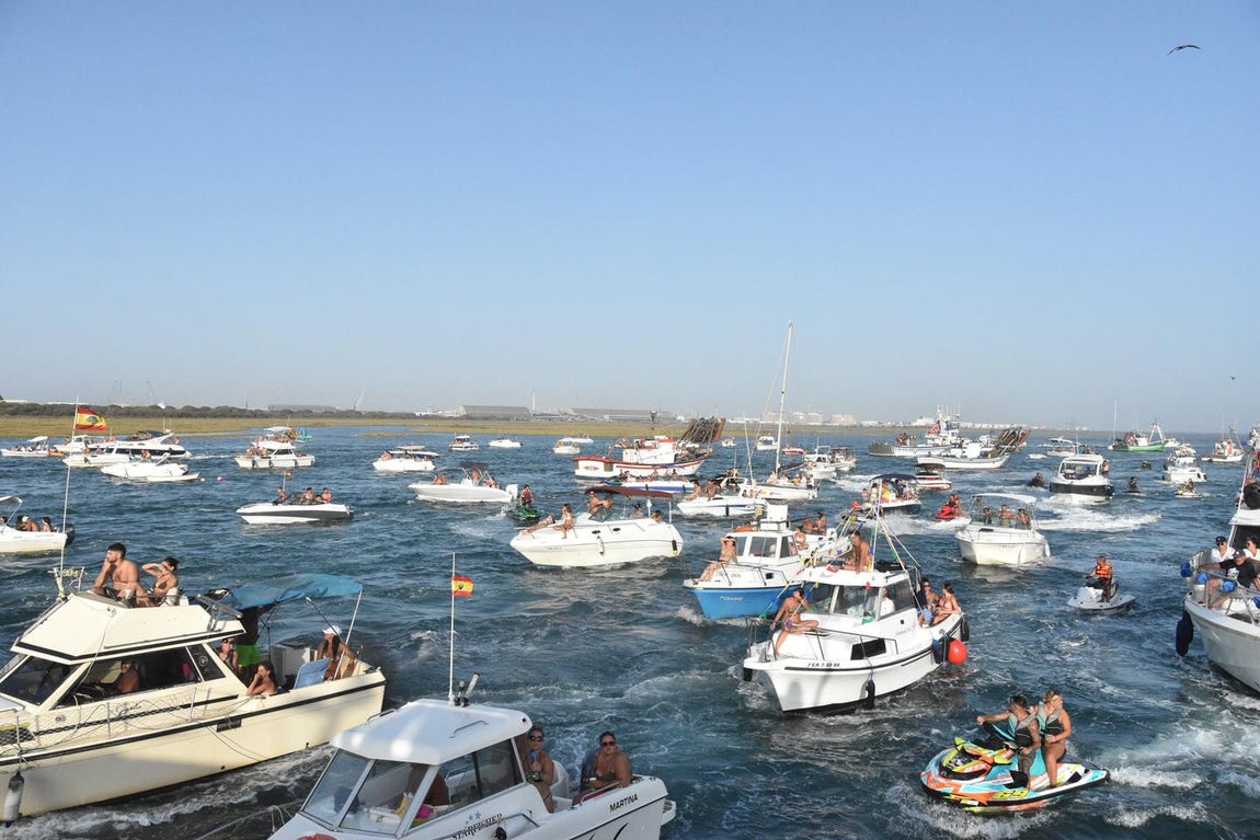 El día grande de las fiestas de Punta Umbría, en imágenes
