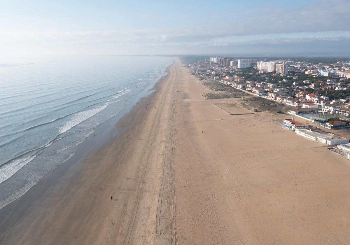 Imagen de la playa de Punta Umbría