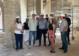Avanza, aunque con retraso, la rehabilitación de la histórica bodega de los Fernández de Landa en Villalba