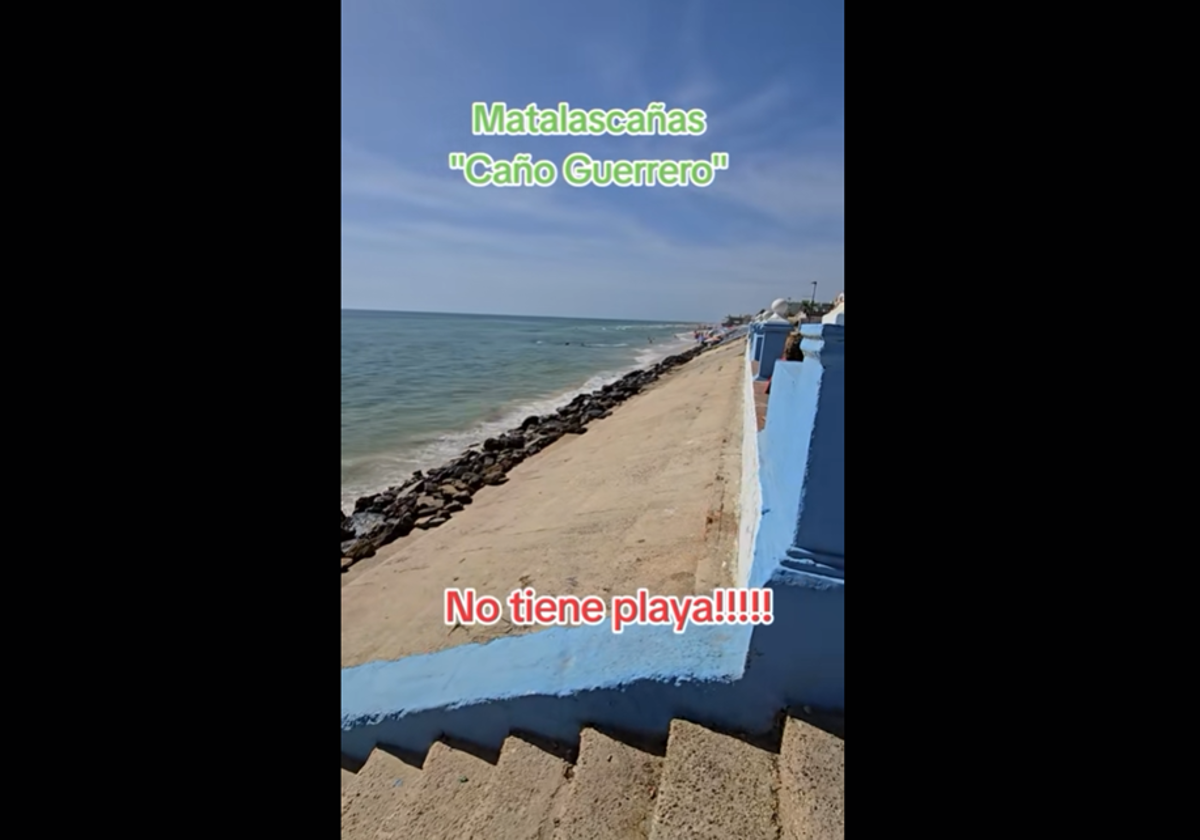 Este es el estado de Caño Guerrero, en Matalascañas