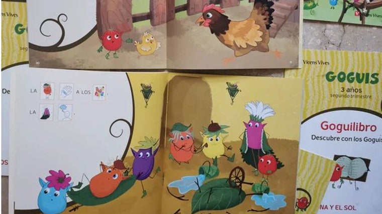 Material habitual en la etapa de Infantil