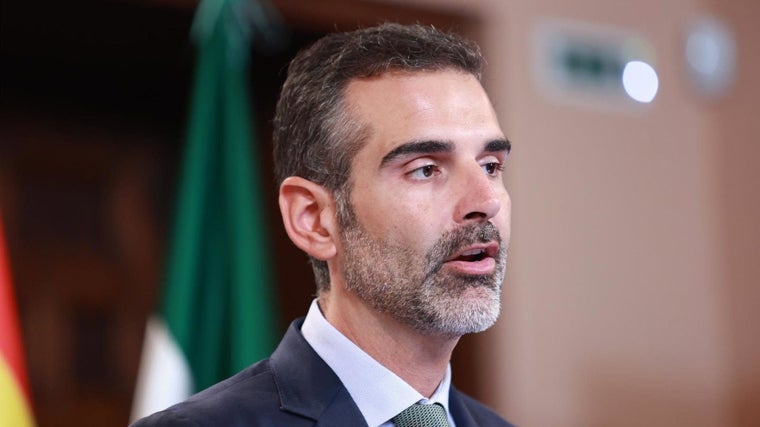 El consejero andaluz de Agricultura, Pesca, Agua y Desarrollo Rural, Ramón Fernández-Pacheco