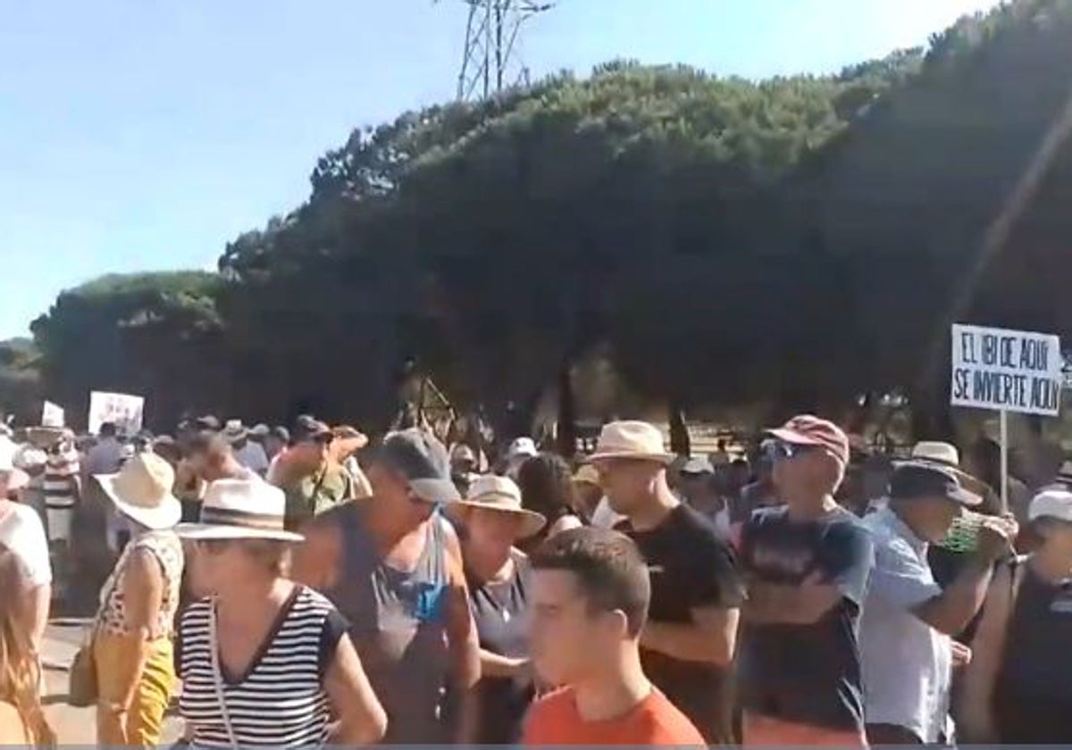 Protesta este verano en Matalascañas