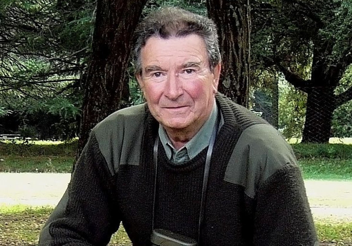 Lucas Llanes, en unas jornadas técnicas en el jardín botánico de la universidad de Buenos Aires en la Pampa argentina