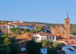 Una vista del pueblo, cuyo casco histórico está considerado Bien de Interés Cultural