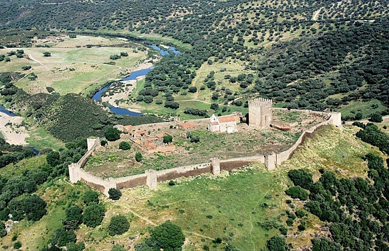 Castillo de Noudar, en Barrancos (Portugal)