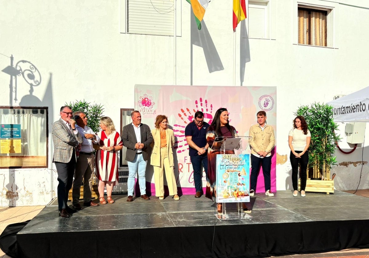 Inauguración de la Feria de Artesanía de El Granado