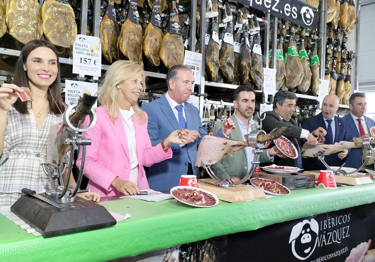 Inauguración de la Feria del Jamón de Aracena