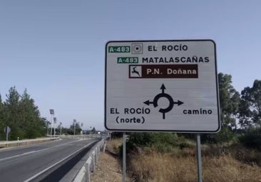 Vecinos de Matalascañas advierten que se pierde un carril con el proyecto definitivo de la variante de El Rocío