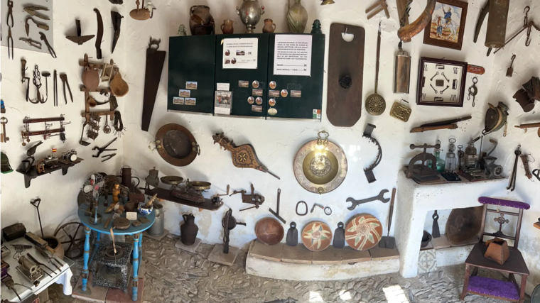 Objetos del museo