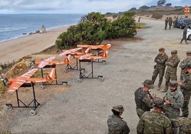 Las Fuerzas Armadas ponen a prueba en Huelva su muro anti drones ante la amenaza en Europa del Este