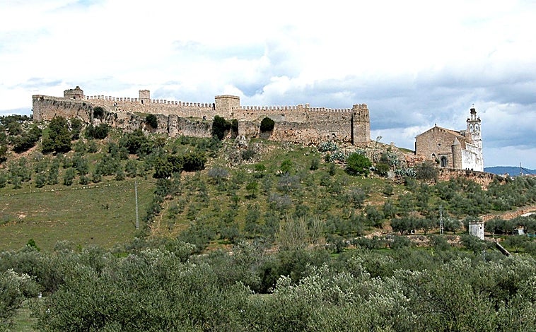 Imagen principal - Estampas de Santa Olalla del Cala