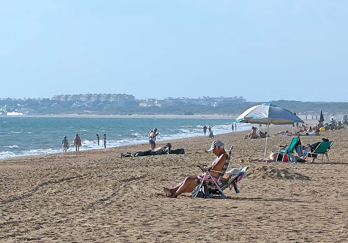 La playa de Punta Umbría el pasado 30 de septiembre