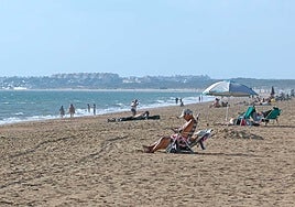 La playa de Punta Umbría el pasado 30 de septiembre