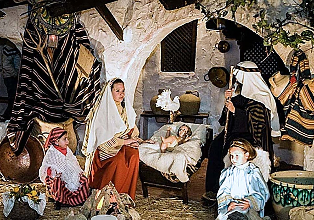 Misterio del belén viviente más antiguo de Andalucía