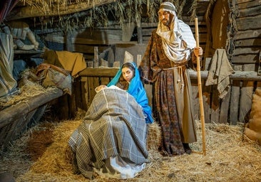El desconocido pueblo mágico de Huelva que recrea su belén viviente en el entorno natural de un barranco
