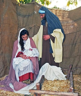 Imagen secundaria 2 - Éste es el belén viviente de escenas congeladas que podrás ver en un pueblo mágico de Huelva