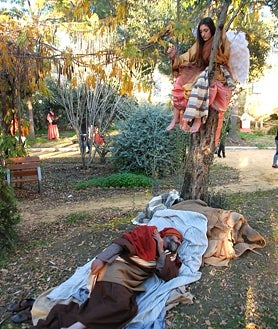 Imagen secundaria 2 - Éste es el belén viviente de escenas congeladas que podrás ver en un pueblo mágico de Huelva