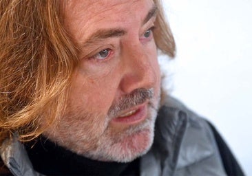 Pepe Gómez, 'El Marismeño', durante la entrevista