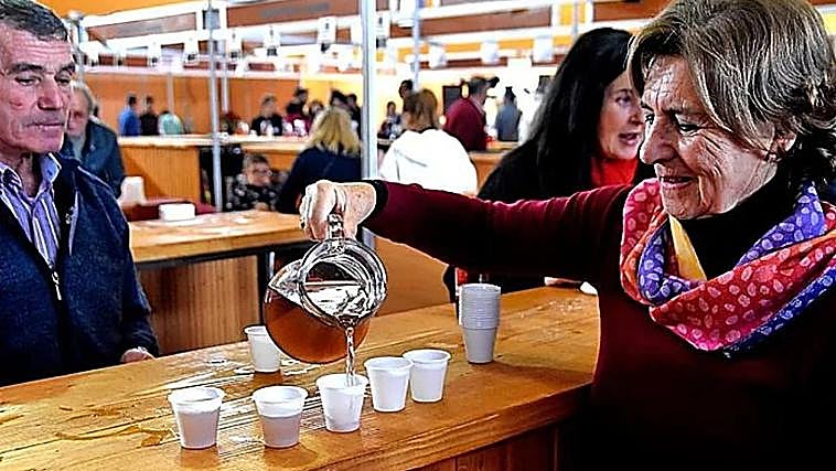 Imagen de archivo de la Feria del Mosto de Los Marines