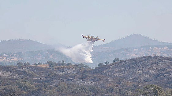 El Gobierno declara el incendio del Andévalo zona gravemente afectada por una emergencia