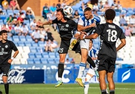 Pablo Caballero ya es el pichichi del grupo y cumple en el Recre la mejor temporada goleadora de su carrera