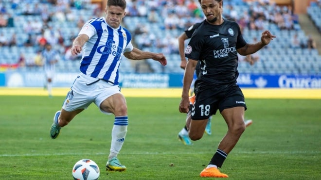 Sergio Chinchilla durante el Recre-Torremolinos