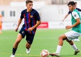 El onubense Fermín López inicia la pretemporada con el primer equipo del Barcelona a las órdenes de Xavi Hernández