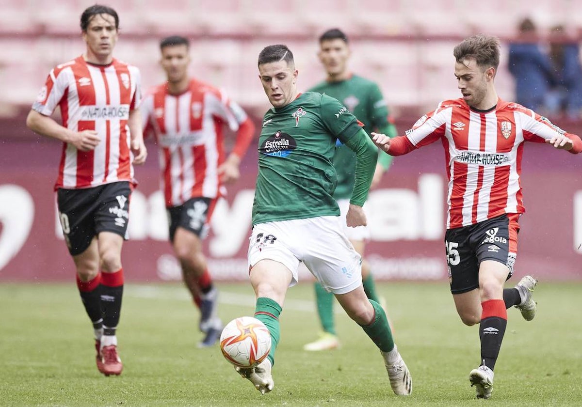 David del Pozo en un partido de la pasada temporada