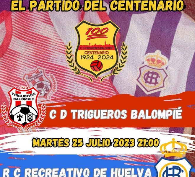 El Recreativo comienza su preparación en Trigueros en un amistoso marcado por el homenaje a la leyenda albiazul Manolo Pedraza