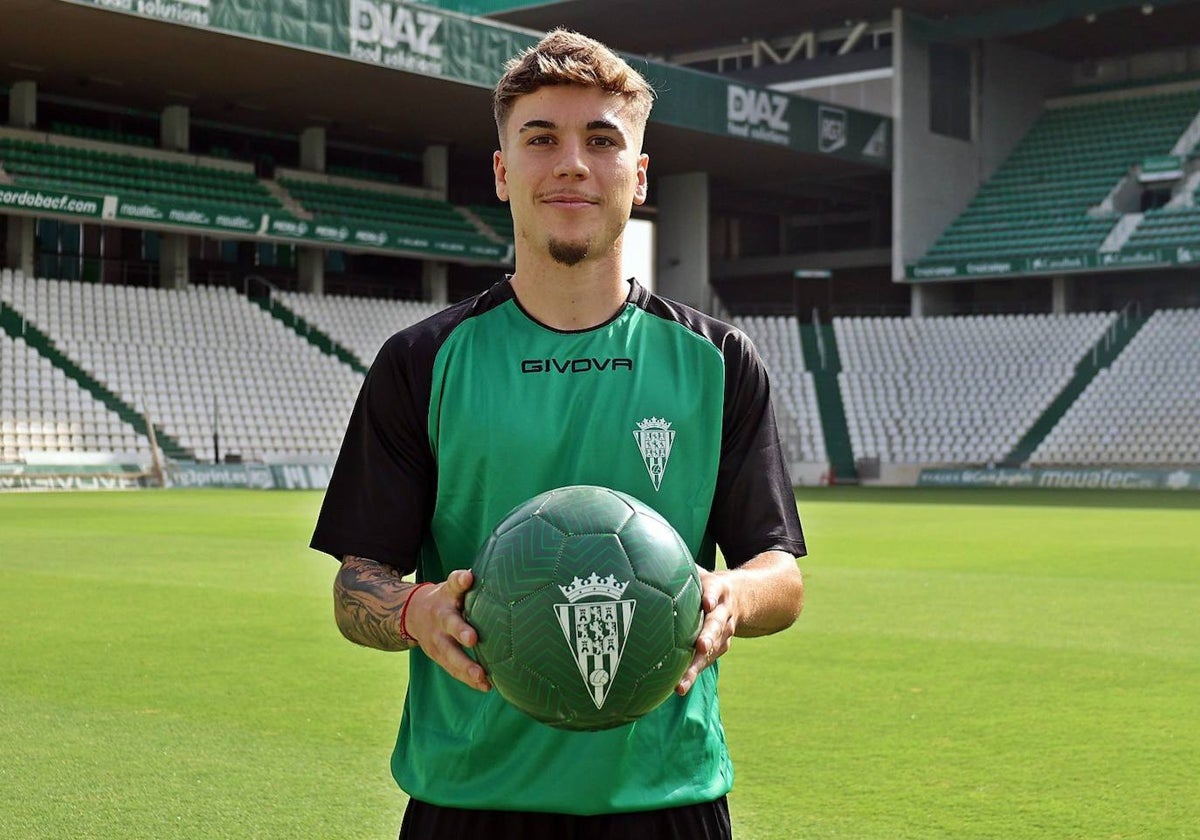 Mario Peregrina, recién fichado por el Córdoba CF