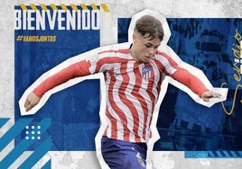 El Recreativo logra la cesión de Sergio Díez, talentoso lateral derecho del Atlético de Madrid