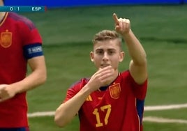 Fermín López no deja de crecer: titularidad y gol con la Selección Española Sub21