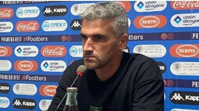 Vicente Parras, entrenador del Club Deportivo Alcoyano