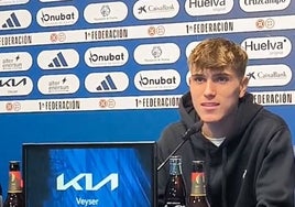 De la Rosa: «No es posible que estemos toda la temporada sin meter gol»