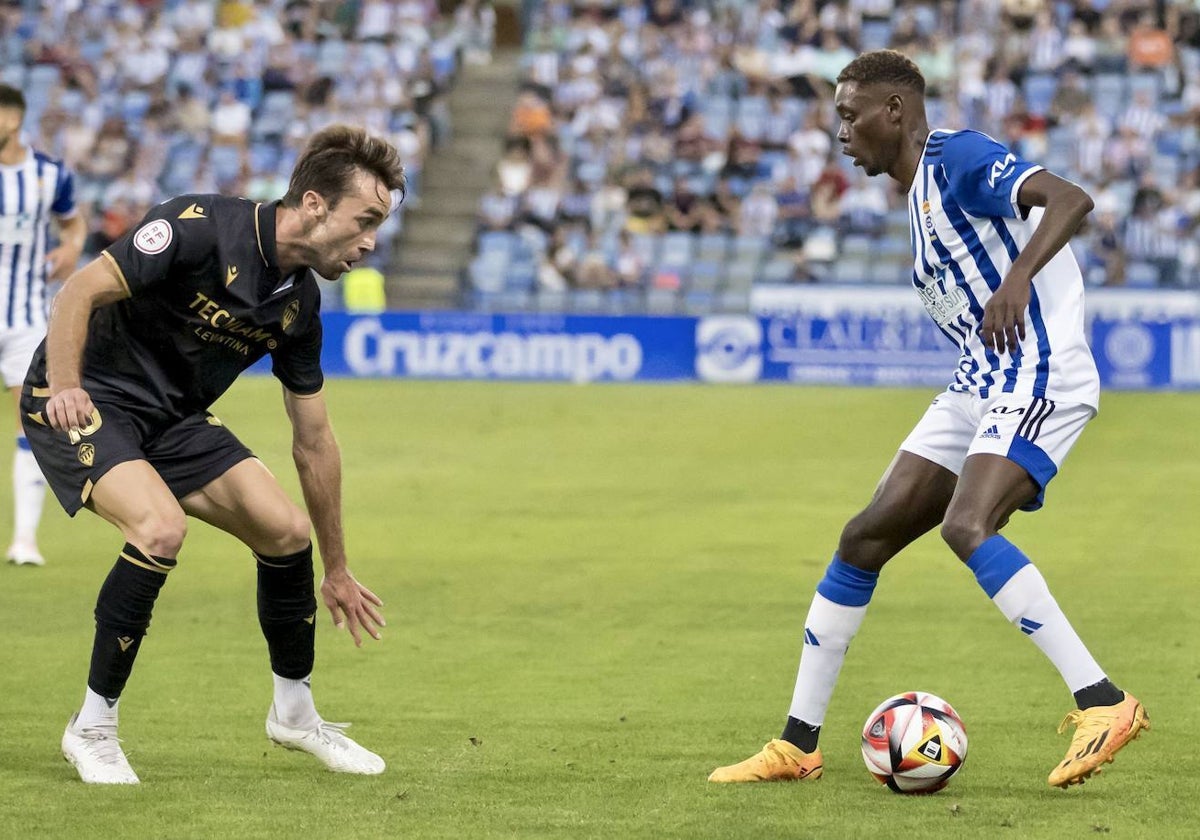 Rahim, en el partido ante el Castellón