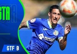 Moi Parra busca el ascenso a la Primera RFEF con el Getafe B y el Recreativo no le pierde de vista