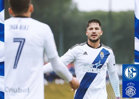 Imagen secundaria 1 - Recreativo de Huelva-Schalke 04: El duelo de históricos en Albufeira acaba en empate (1-1)