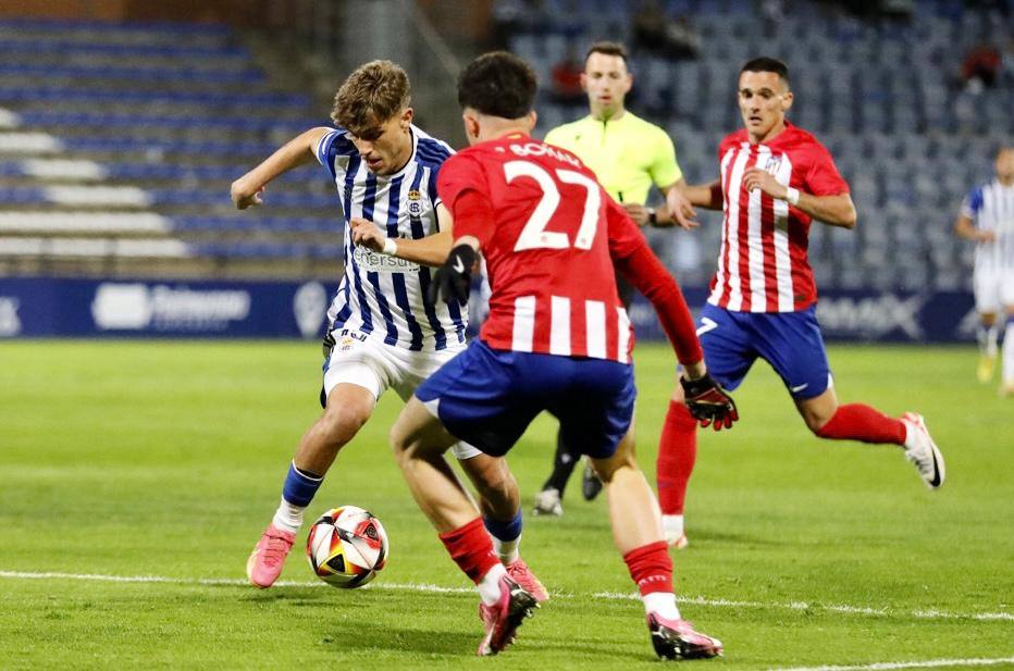 Las mejores imágenes del Recreativo de Huelva - Atlético de Madrid B