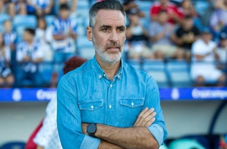 Abel Gómez cumple su segunda temporada al frente del banquillo albiazul