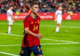 Fermín López gana con España Sub 21 a Bélgica