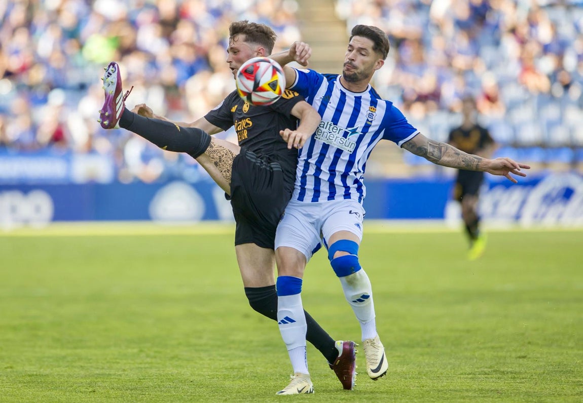 Las mejores imágenes del triunfo del Recreativo con el Real Madrid Castilla
