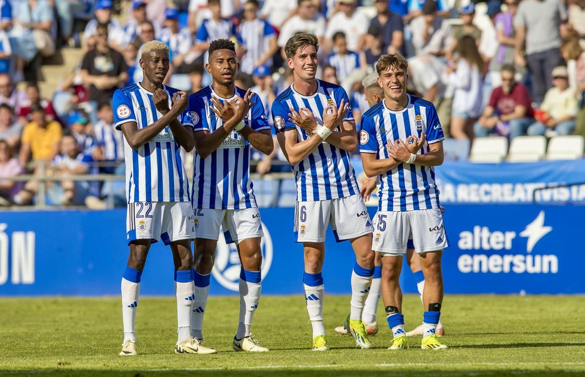 Las mejores imágenes del triunfo del Recreativo con el Real Madrid Castilla
