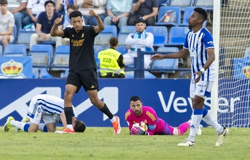 Las mejores imágenes del triunfo del Recreativo con el Real Madrid Castilla