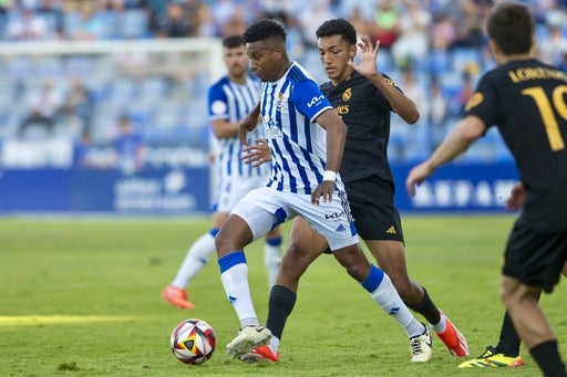 Las mejores imágenes del triunfo del Recreativo con el Real Madrid Castilla